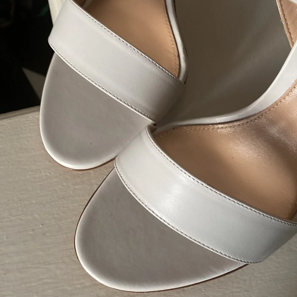 Gianvito Rossi White high heel sandals